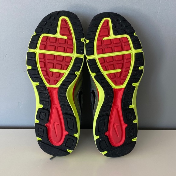 Men’s Nike Dual Fusion Run, Gray/Neon, size 8.5 - Picture 6 of 6